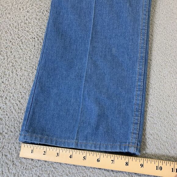Vintage Levis SF 207 Jeans Mens 34x30 Blue Chambray Denim 80s Era USA Orange Tab - Picture 10 of 14